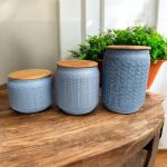 Azure Canister Set