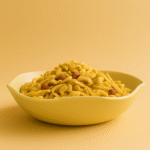 Ripple-Edged Bowl--Pastel Yellow